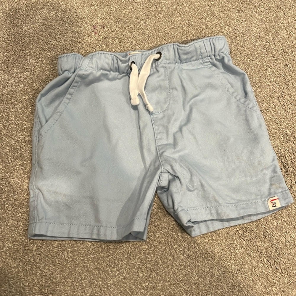 Me&Henry Hugo Twill Shorts. Size 18-24 m. Color light blue.excellent condition